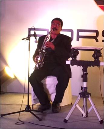 indian saxophone player vadodara